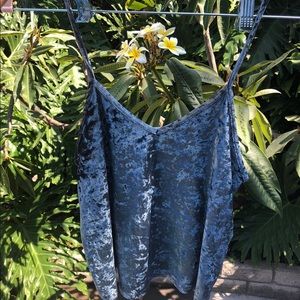 FOREVER 21 Velvet Top